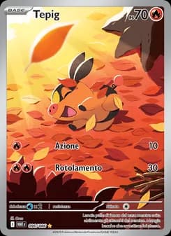 Tepig card in Italian