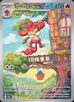 Simisear card in Italian