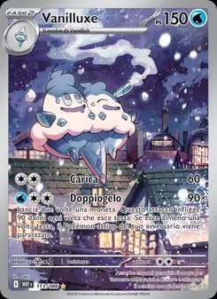 Vanilluxe card in Italian