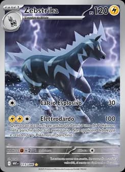 Zebstrika card in Italian