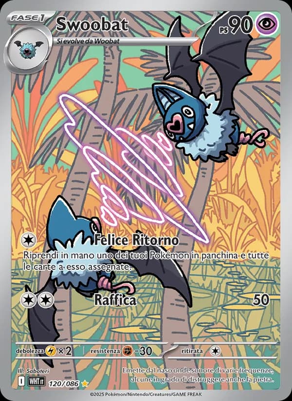 Swoobat card in Italian