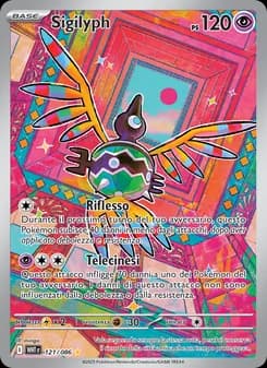 Sigilyph card in Italian