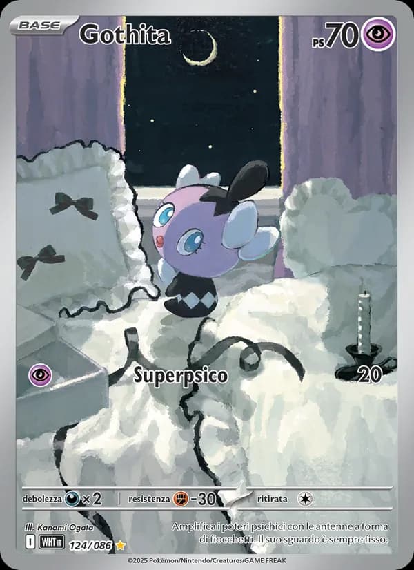 Gothita card in Italian