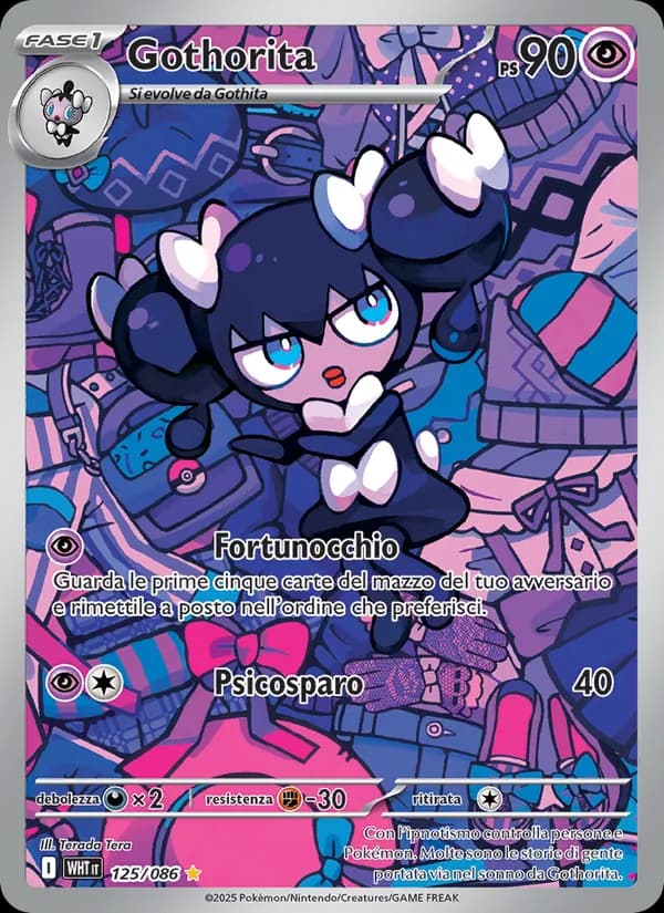 Gothorita card in Italian