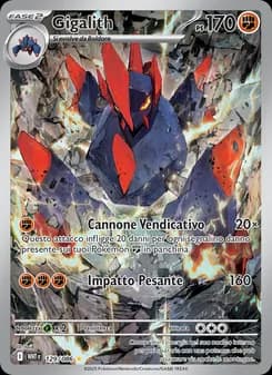 Gigalith card in Italian