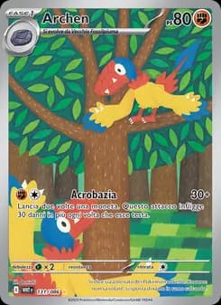 Archen card in Italian