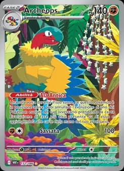 Archeops card in Italian