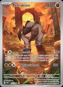 Terrakion card in Italian