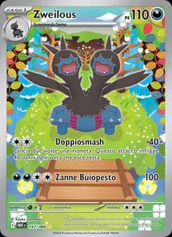 Zweilous card in Italian
