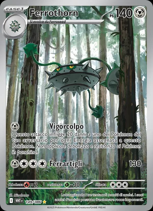 Ferrothorn card in Italian