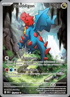 Druddigon card in Italian