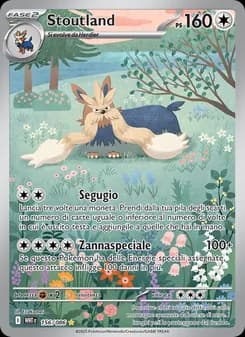 Stoutland card in Italian