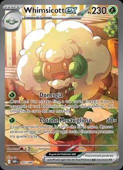 Whimsicott-ex card in Italian