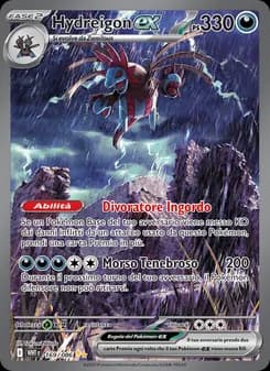 Hydreigon-ex card in Italian