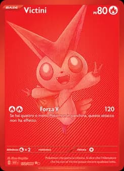 Victini card in Italian