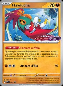 Hawlucha card in Italian
