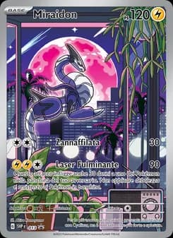 Miraidon card in Italian