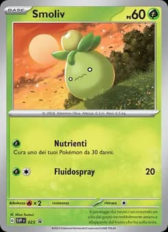 Smoliv card in Italian
