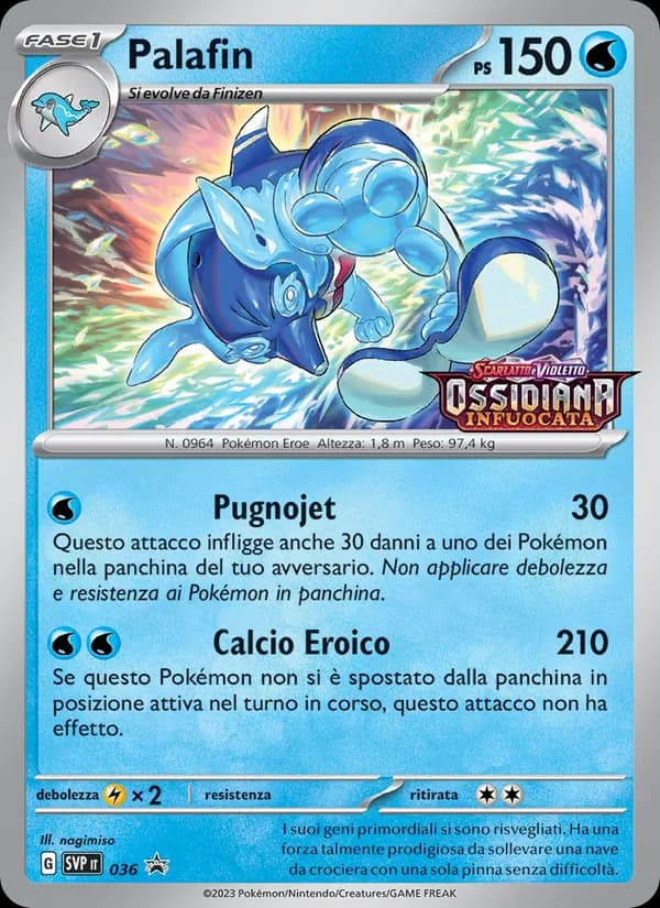Palafin card in Italian