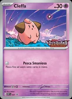 Cleffa card in Italian