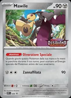 Mawile card in Italian