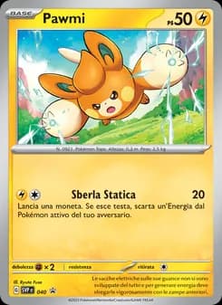 Pawmi card in Italian