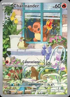 Charmander card in Italian