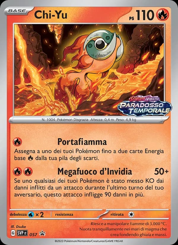 Chi-Yu card in Italian