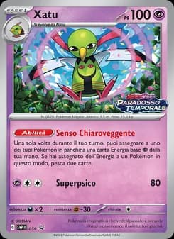Xatu card in Italian