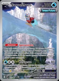 Saccoferreo card in Italian