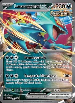 Lunaruggente-ex card in Italian