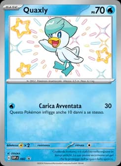 Quaxly card in Italian