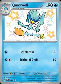 Quaxwell card in Italian