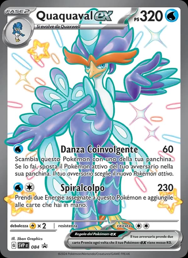 Quaquaval-ex card in Italian