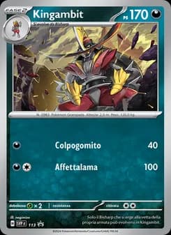 Kingambit card in Italian