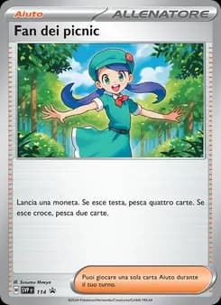Fan dei picnic card in Italian