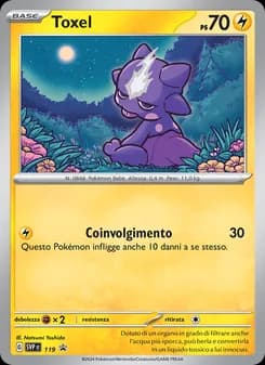 Toxel card in Italian