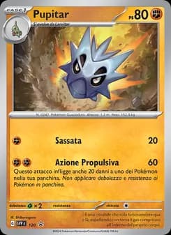 Pupitar card in Italian