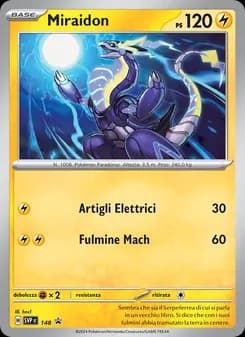 Miraidon card in Italian