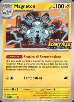 Magneton card in Italian