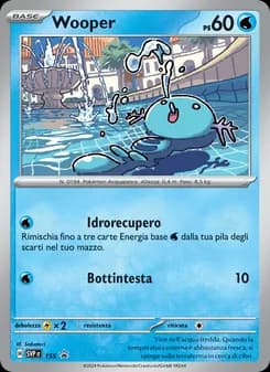 Wooper card in Italian
