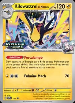 Kilowattrel di Kissara card in Italian