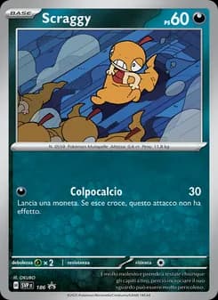 Scraggy card in Italian