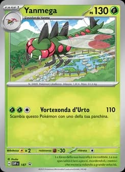 Yanmega card in Italian