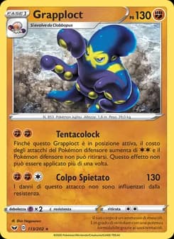 Grapploct card in Italian