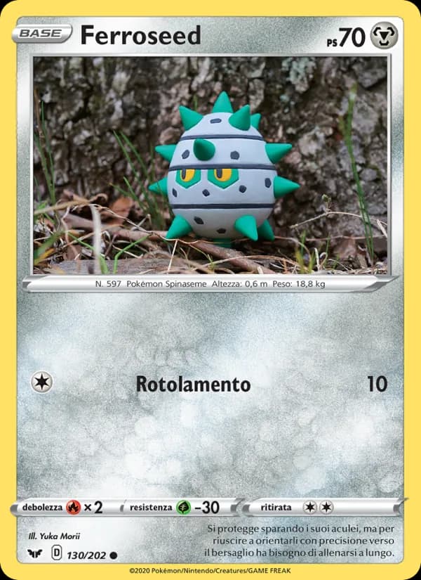 Ferroseed card in Italian