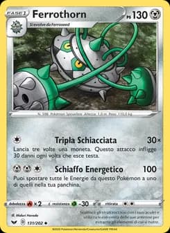 Ferrothorn card in Italian