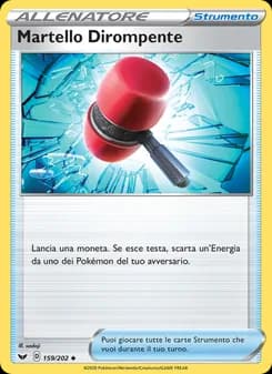 Martello Dirompente card in Italian