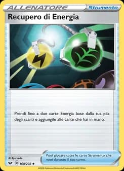 Recupero di Energia card in Italian