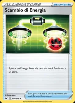 Scambio di Energia card in Italian